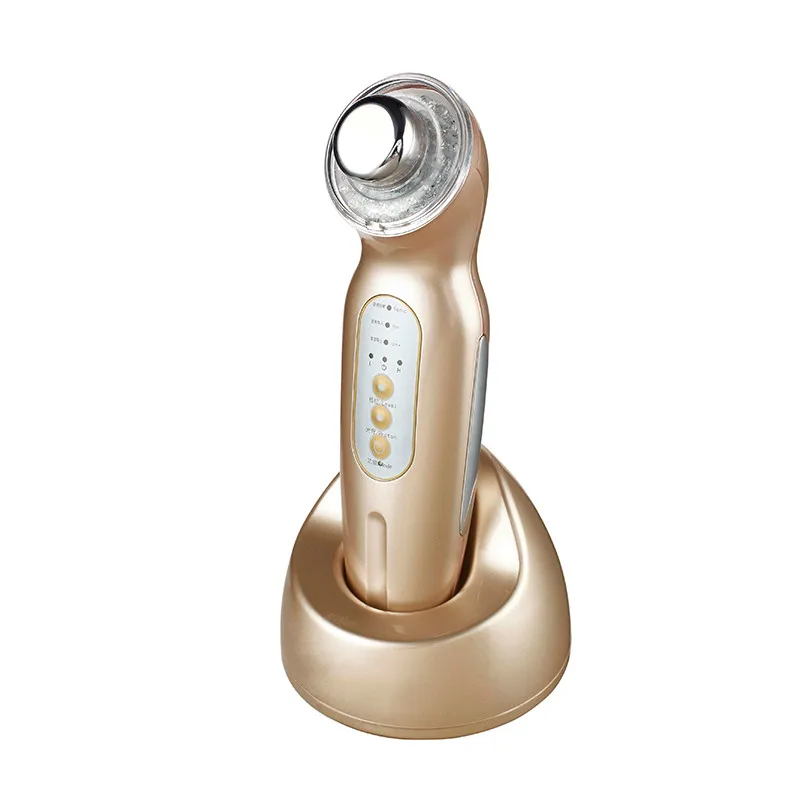 Goede Cm-2 Een Gezicht Massager Elektrische Schoonheid Gezondheid Huidverzorging Draagbare Ultrasone Reiniging Machine Lift Spa Anti-Aging Whitening B
