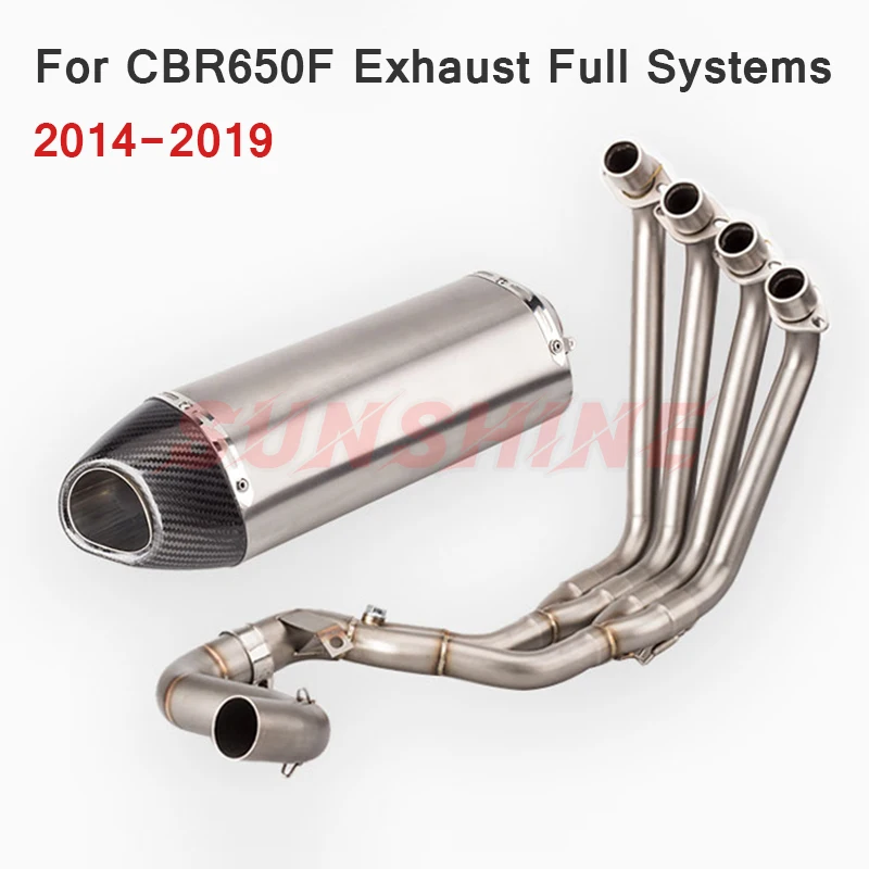 Выхлопной глушитель для CBR650R CBR650 CBR650F полноценных систем питбайка