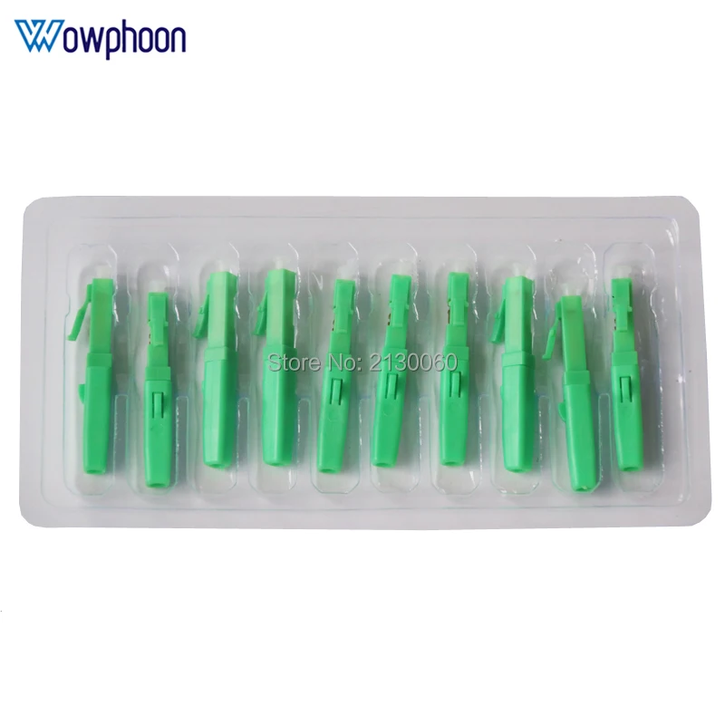 10PCS LC APC FTTH fiber optic fast connector optical fiber quick connectors