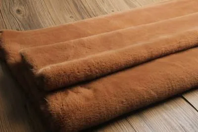 50X160 см Искусственный Ангорский волчок ткань утолщение материал МЕХ, DIY счетчик игрушек выставочный фон 900 г/м 12 мм толщина - Цвет: 7 brown