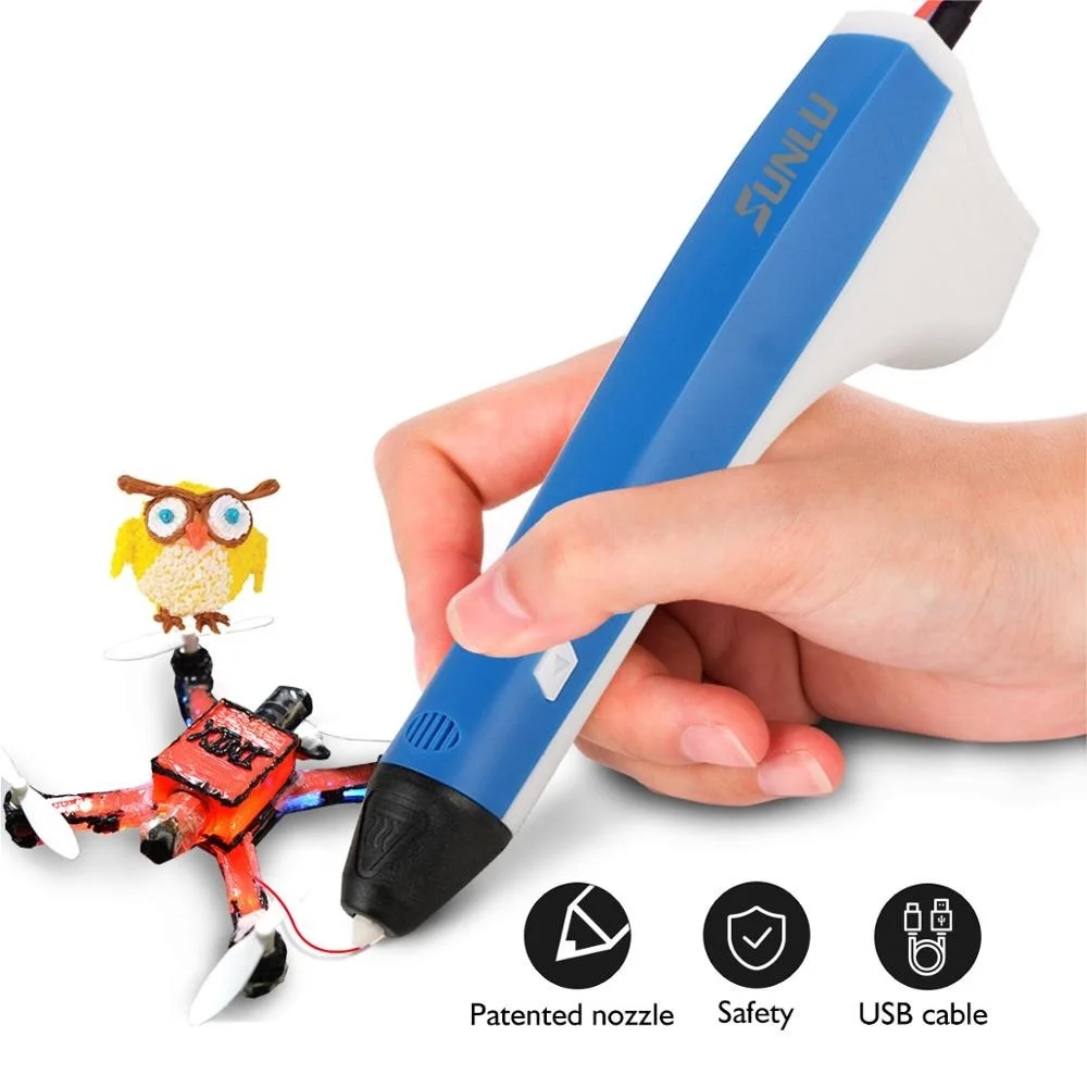 

SUNLU M1 3D Printing Pen Support 1.75 MM PLA/PCL Sublimation Filament 3D Pens DIY Art Tools Children Scribble Education Product