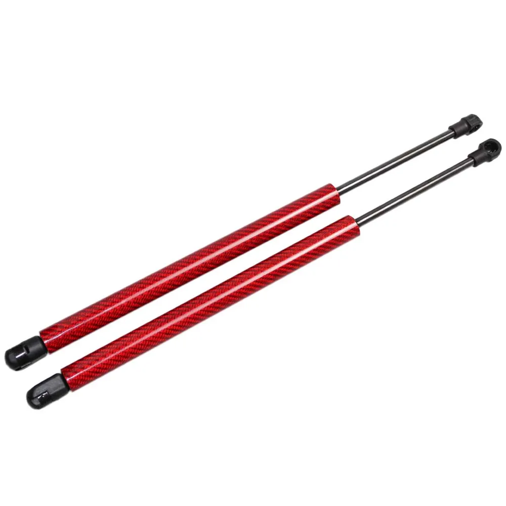 red carbon fiber Для Mercedes Benz W203 C320 C180 C200 C230 C240 C270 C350 C55 03-05 C240 универсал багажника подъемник багажника Поддержка газовые стойки 51 см - Цвет: red carbon fiber