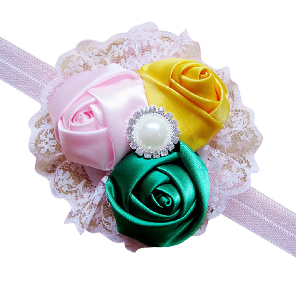 Новинка 2019 года брендовая повязка на голову для новорожденных девочек с большим