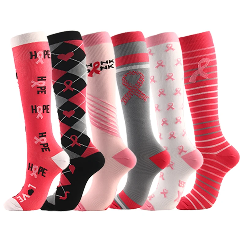 

Women/Men Compression Stockings Stretch Long Thigh High Tube Outdoor Party Funny Women's Calf Protection Sports Socks
