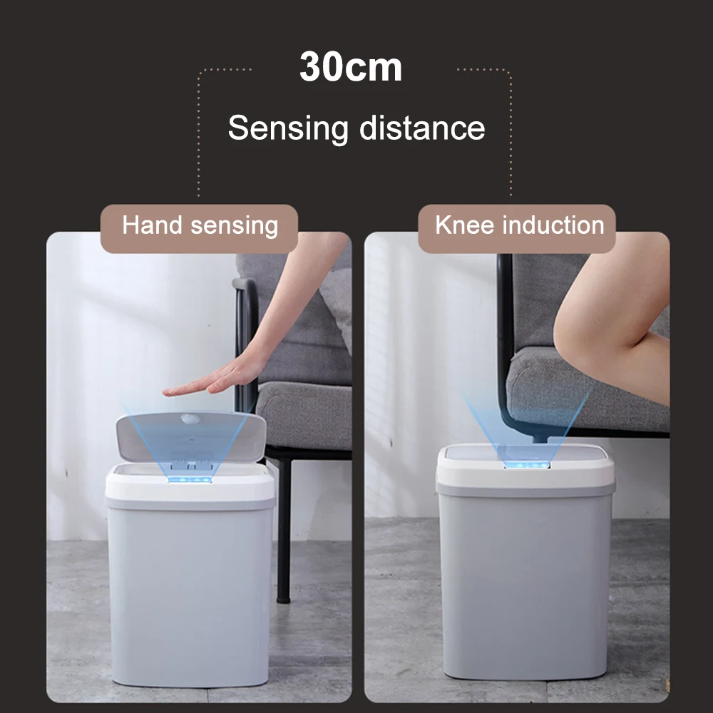 Индуктивный Автоматический Датчик мусорного ведра мусорное ведро из