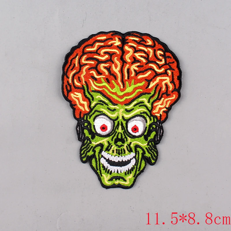 Нашивки в стиле хиппи &quotсделай сам&quot нашивки с вышивкой виде инопланетянина НЛО