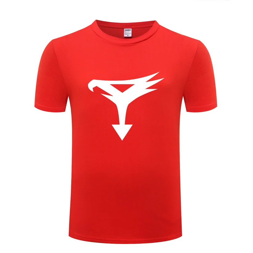 Толпы гатчан логотип Аниме Мужская футболка мужская 2018 новый короткий рукав с