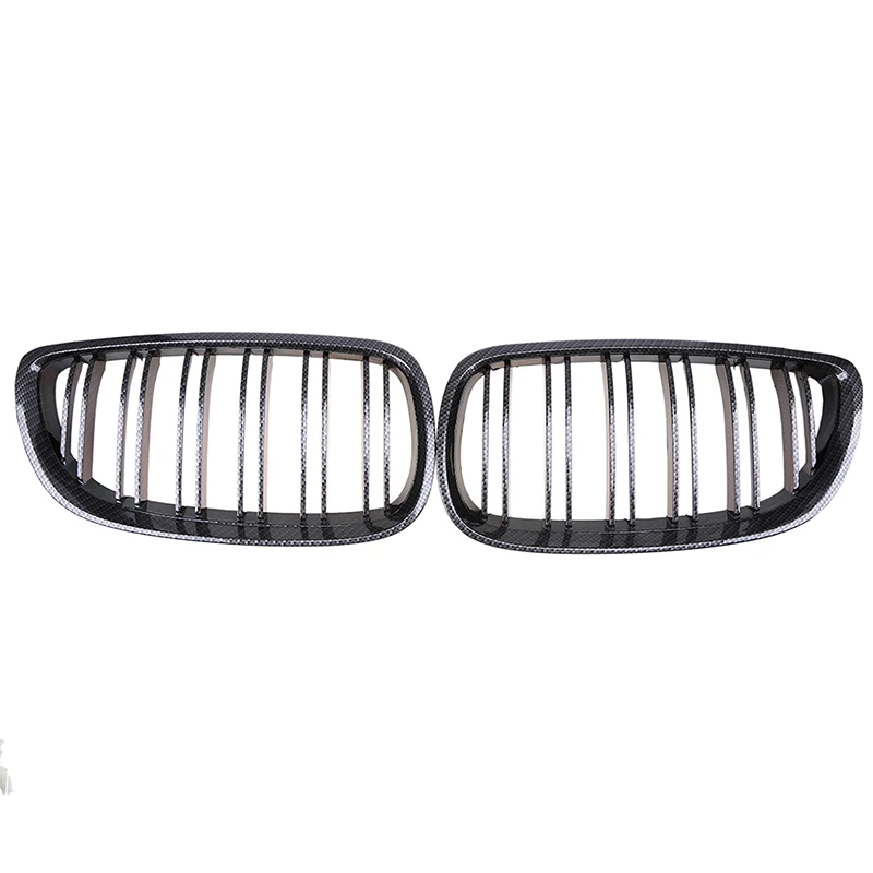 Автомобильная гоночная решетка POSSBAY имитация углеродного волокна передняя