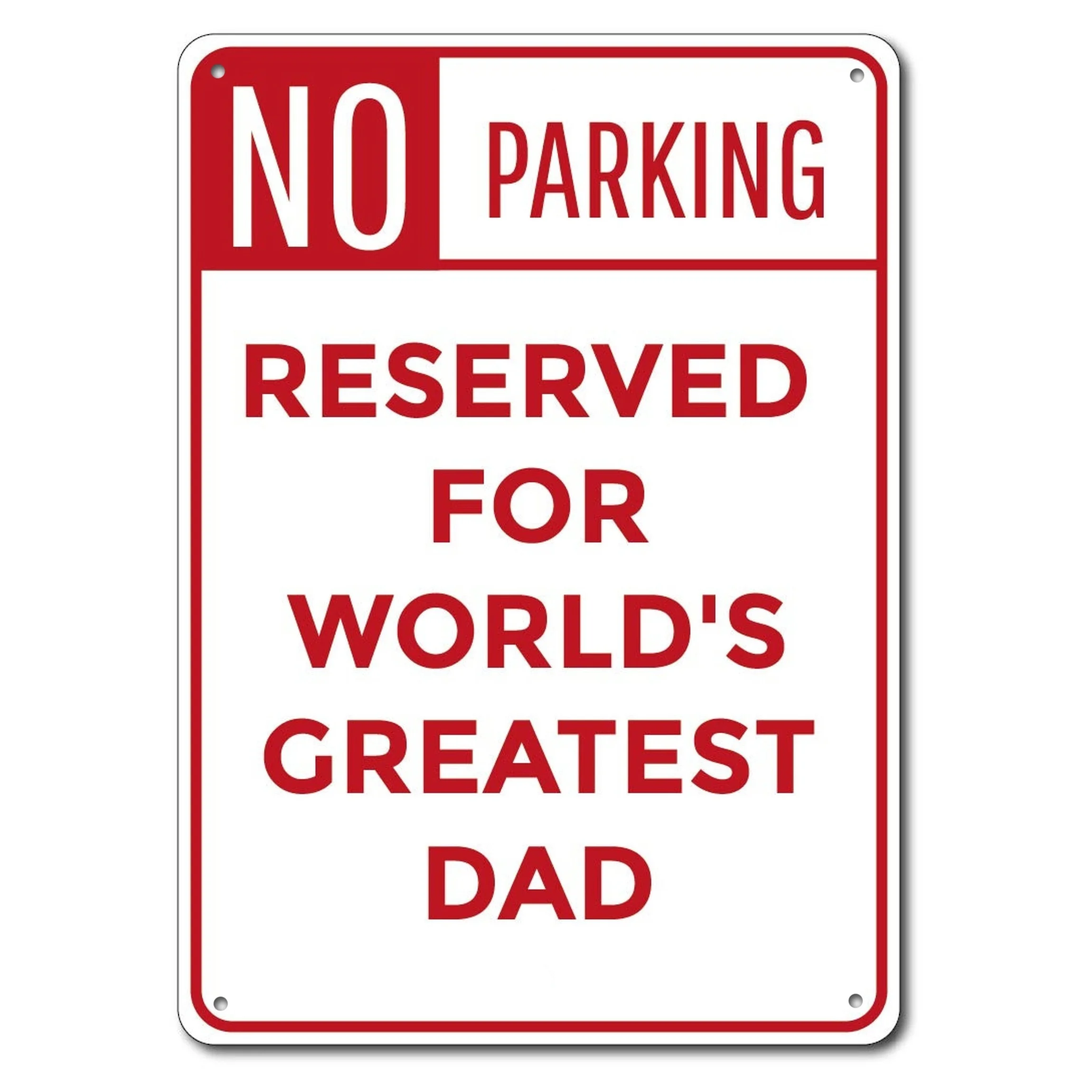 

Dad Parking Sign Metal Tin Sign Metal Sign,Dad Gift, World's Greatest Dad Sign, Dad Decor, Dad Garage Sign, Dad Garage