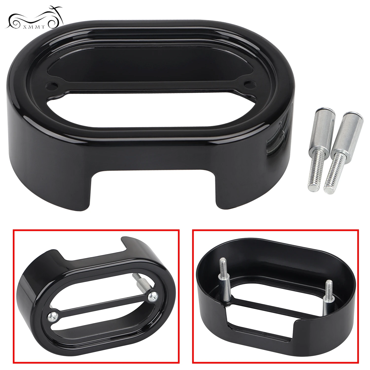 1X ABS комплект крышки регулятора напряжения для Harley Softail FLSTS FXSTC Night Train FXSTB Fatboy FLSTF