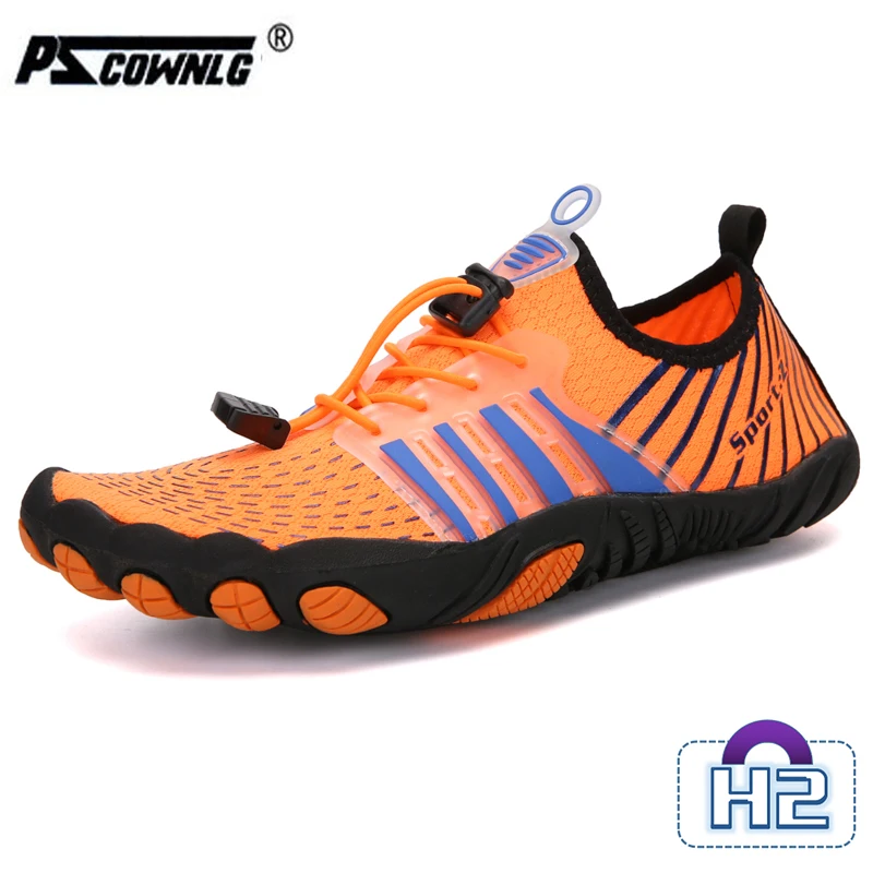 

Crib Shoes Pscownlg Five Fingers Barefoot Men Beach Shoe Outdoor Swimming Shoes Socks Quick Dry Aqua Shoe Women upstream shoes