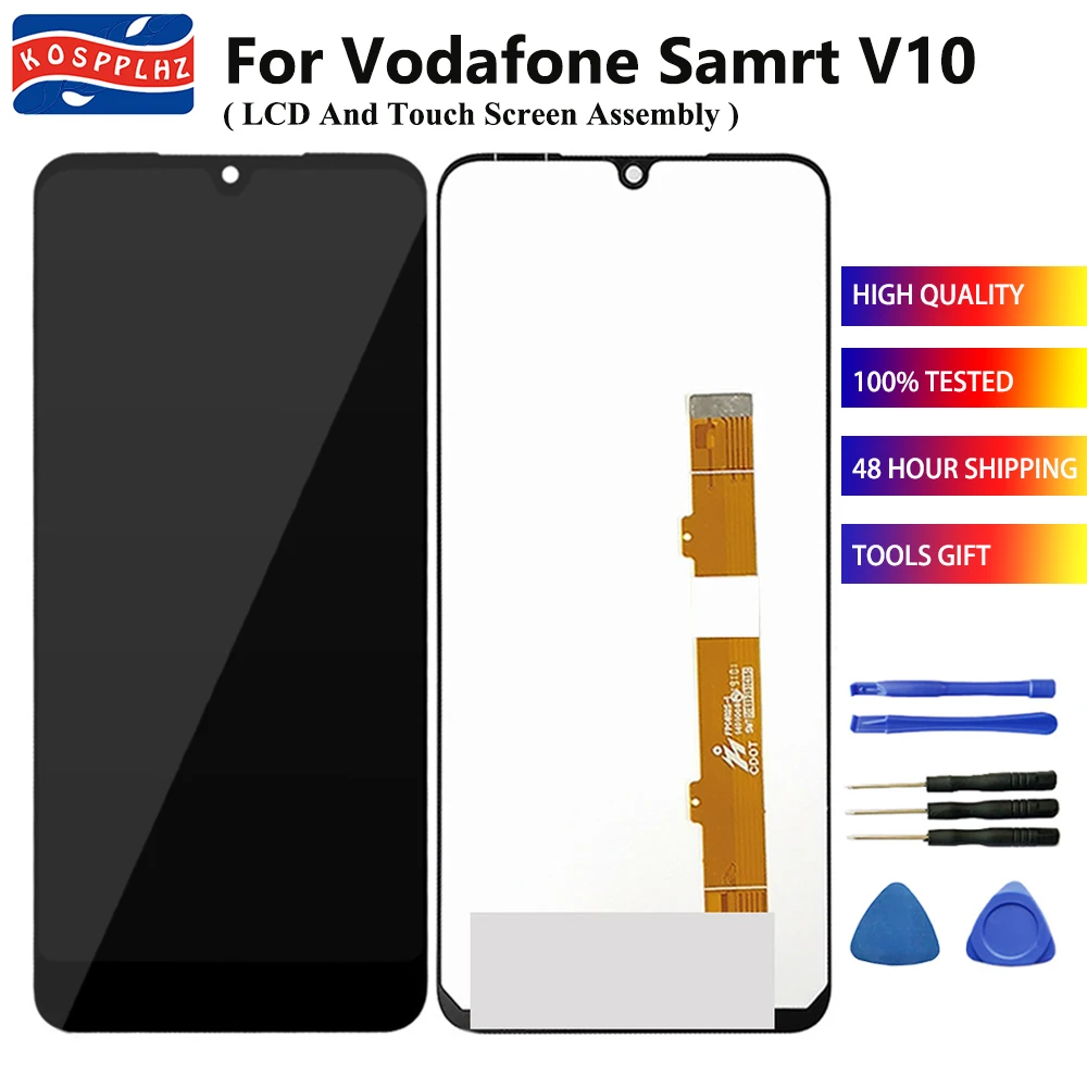 AAA + качество Для Vodafone Samrt V10 VFD 730 VFD730 ЖК дисплей сенсорный экран сенсор дигитайзер