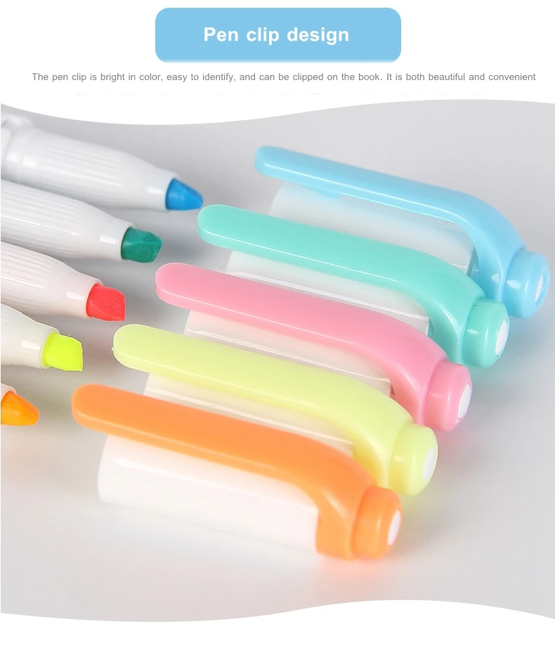 

10/15/20/25 Colors Double Headed Fluorescent Pen Creative Highlighters Art Marker Pens School Supplies Cute Kawaii Stationery