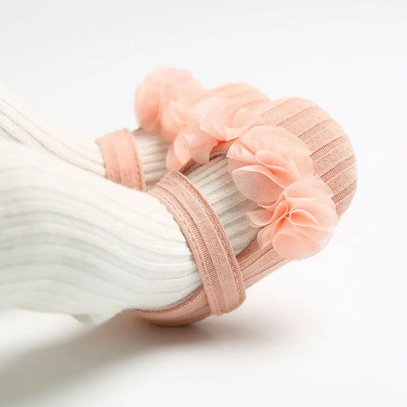 Кроссовки детские Нескользящие для девочек 0-18 месяцев модная повседневная обувь