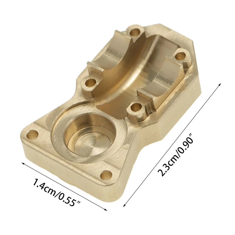 

Brass Differential Cover for Axial SCX24 90081 RC Car Metal Upgrade Parts