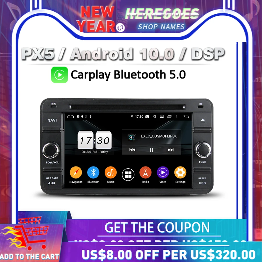 Автомобильный DVD плеер IPS DSP Android 10 0 4 Гб ОЗУ 64 ПЗУ Wi Fi 4G Bluetooth RDS радио GPS карта для SUZUKI