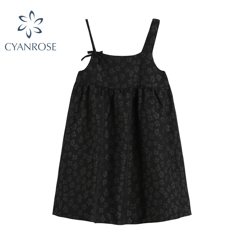 Новое летнее платье на бретелях свободного покроя Женская французский Стиль 2021 с