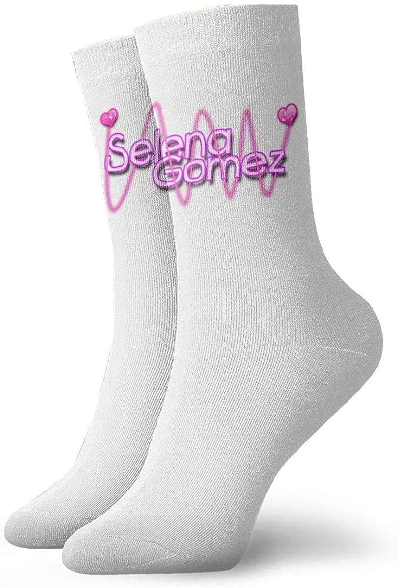 

Selena_Gomez_3 Socks Unisex Adult Men Kids