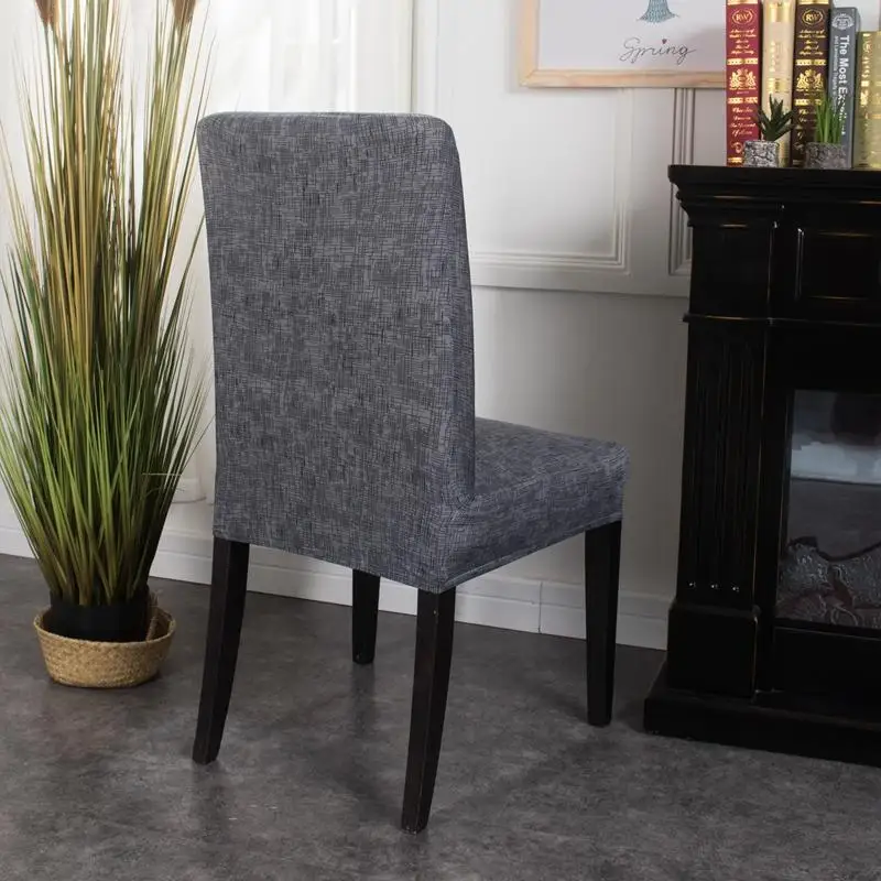 15 чехлов на стулья эластичный съемный антигрязный чехол для столовой кухни