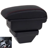 for mg zs armrest box central store content box car styling decoration accessory with cup holder usb