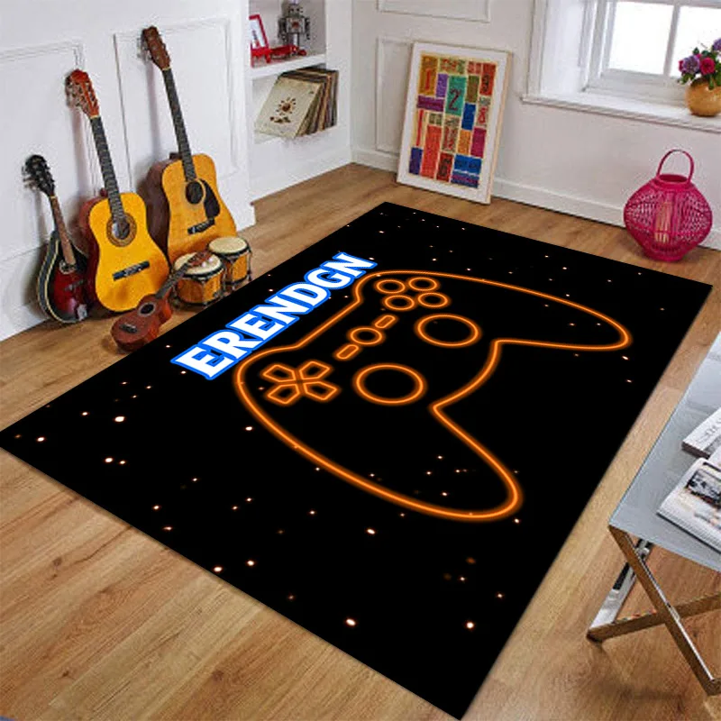 

Buy $20-1 Game Carpet Game Controller Carpets for Living Room Cartoon Video Game Adult Area Rugs Bedroom Decor Kid Mat 120x160cm