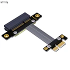 Переходник PCIE Riser 17 см для видеокарты ПК PCI Express, переходник для кабеля PCI-E от 1x до 4x, гибкий кабель, Удлинительный порт, адаптер, Новинка