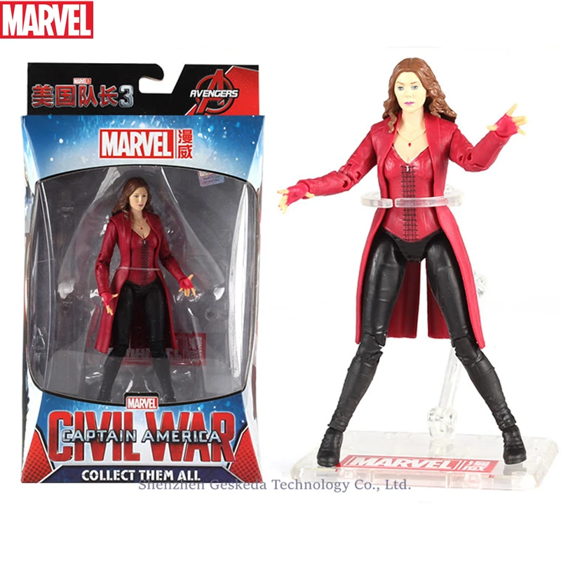 Hasbro игрушки Marvel The Avenger Endgame 17 см супер фигурка супергероя Тор Алая ведьма Росомаха