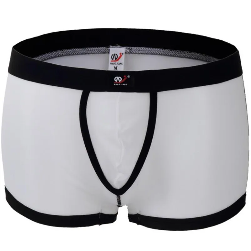 Мужское нижнее белье WJ нейлоновые Дышащие Боксеры с низкой талией размеры S M L XL 8