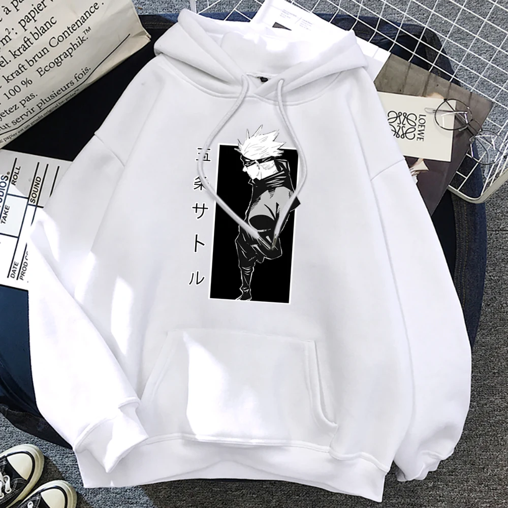 

Jujutsu Kaisen Satoru Gojo Anime Prints Hoody Man Crewneck Pullover Clothes Autumn Fleece Streetwear Fashion Sweat Hoodie Unisex