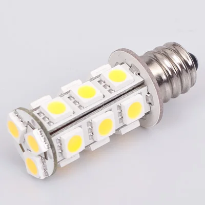 Бесплатная доставка! 20 шт./лот E12 светодиодная автомобильная лампа 12VDC/24VDC/12VAC яхты