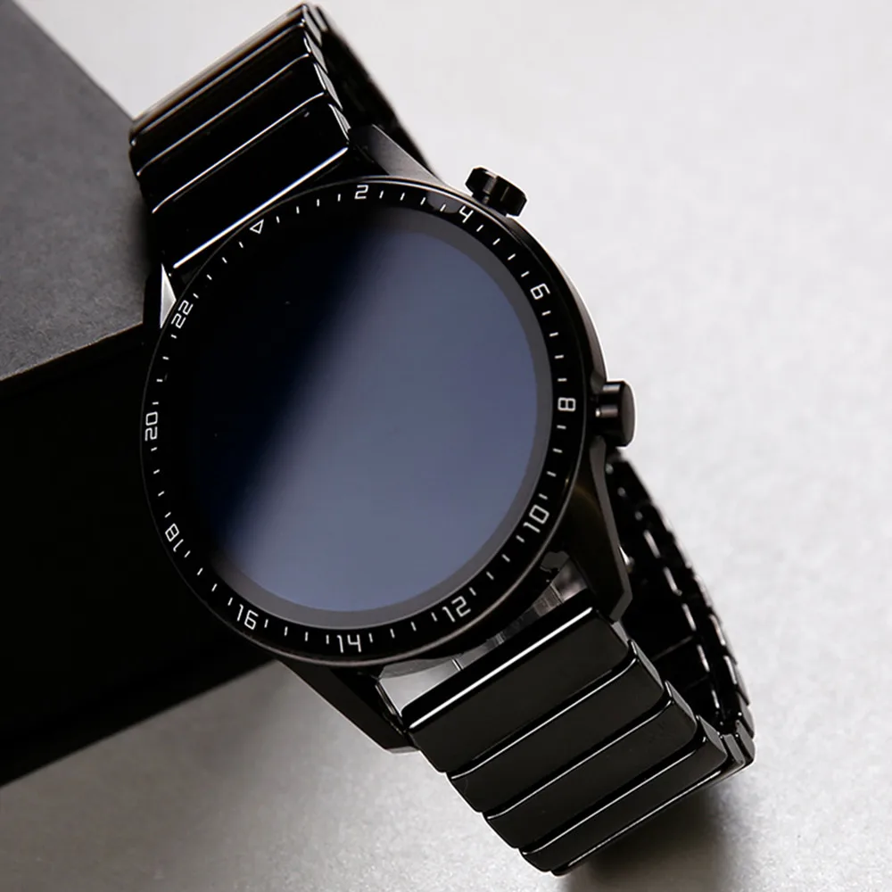 Ceramic band for Huawei watch GT 2 strap Samsung Gear S3 Frontier band S 3 GT2 46 22 mm 22mm bracelet Galaxy watch 46mm band