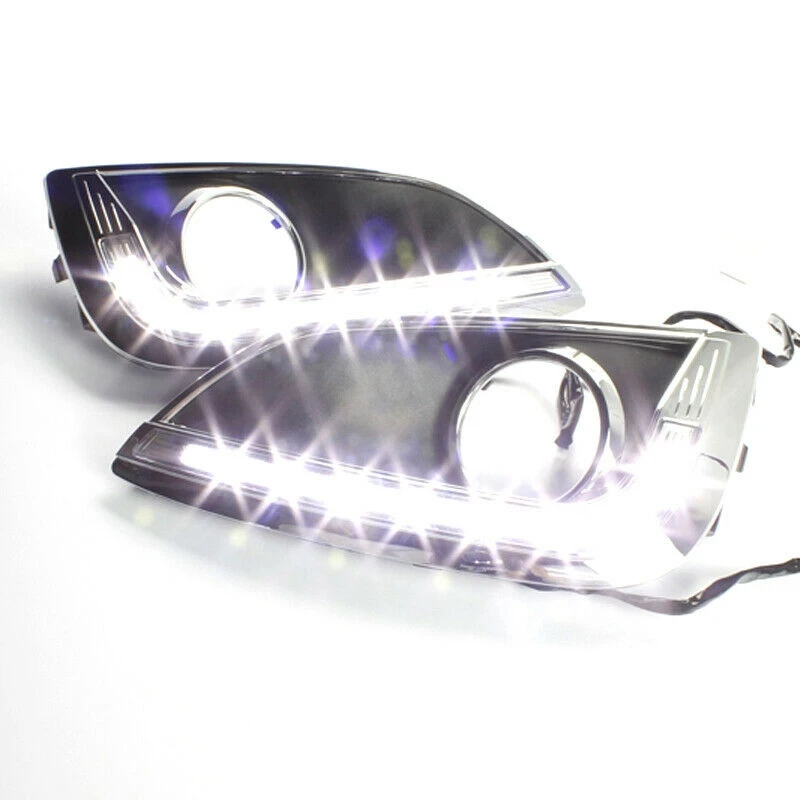 

LED DRL Daytime Running Lights Fog Light Driving Bumper Fit for Hyundai Ix35 2010-2013