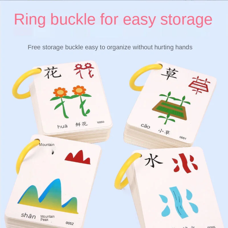 

Baby 3000 Words Kinder Childrenâ€™s Toys Early Childhood Education Enlightenment Literacy Card Cards With Picture Books Cards