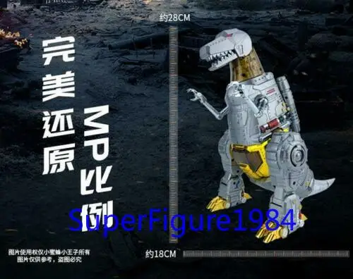 Трансформационный робот Gigapower GP HQ-01R Superator Grimlock Masterpiece хромированная версия