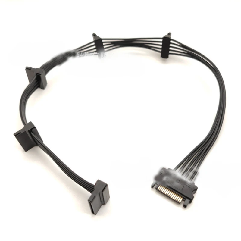 

15Pin Revolution SATA15P Female*4 Power SATA 15Pin One For Four 50 cm
