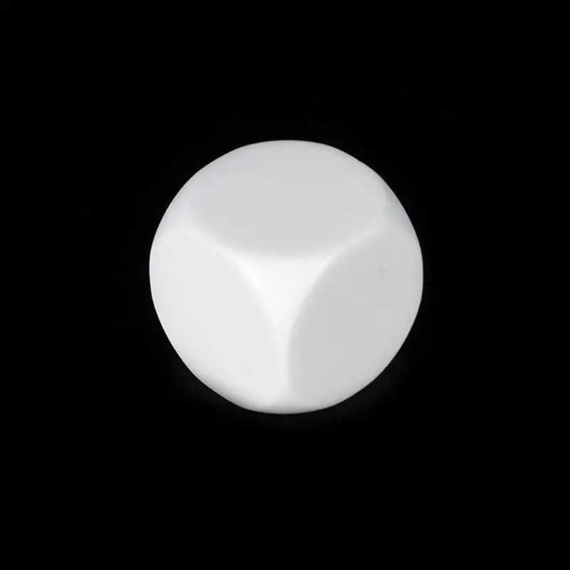 2 шт. 30 мм акриловые пустые кости Детские игрушки сделай сам для письма рисования