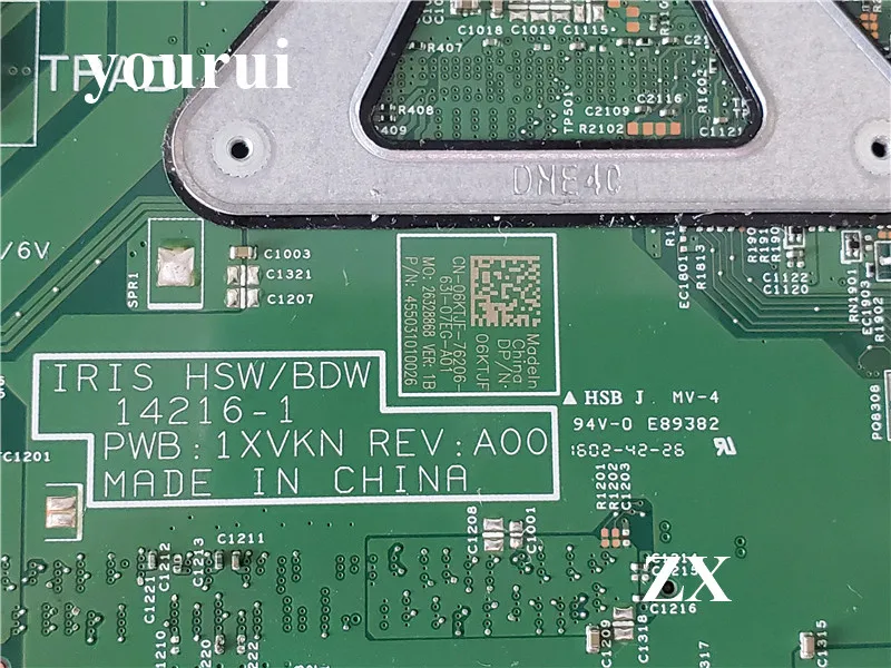 для dell inspiron 15 3558 ноутбук материнская