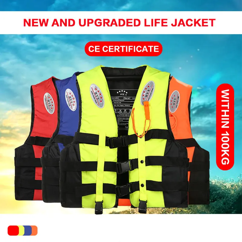 Спасательный жилет из ткани Оксфорд для походов на рыбалку | Спорт и развлечения