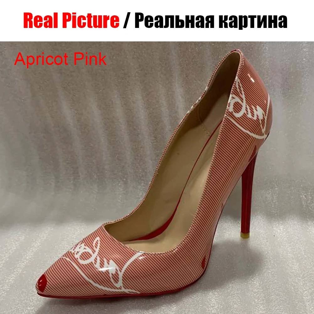 ALLENLYNN/брендовые туфли из искусственной кожи с принтом и острым носком; Роскошные женские туфли-лодочки; коллекция года; пикантные женские туфли на высоком каблуке для свадебной вечеринки