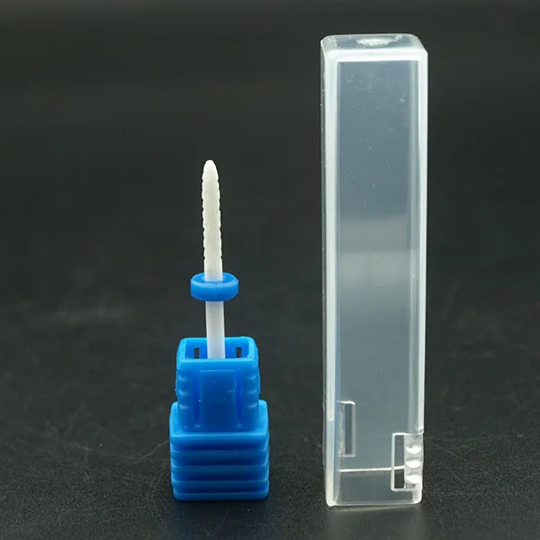 FA0214Blue EasyNail 26 типов супер белая керамическая дрель для ногтей битэлектрическая сверлильная машинка для маникюра Аксессуары Инструмент для ногтей, средство для удаления кутикулы - Цвет: FA0214Blue