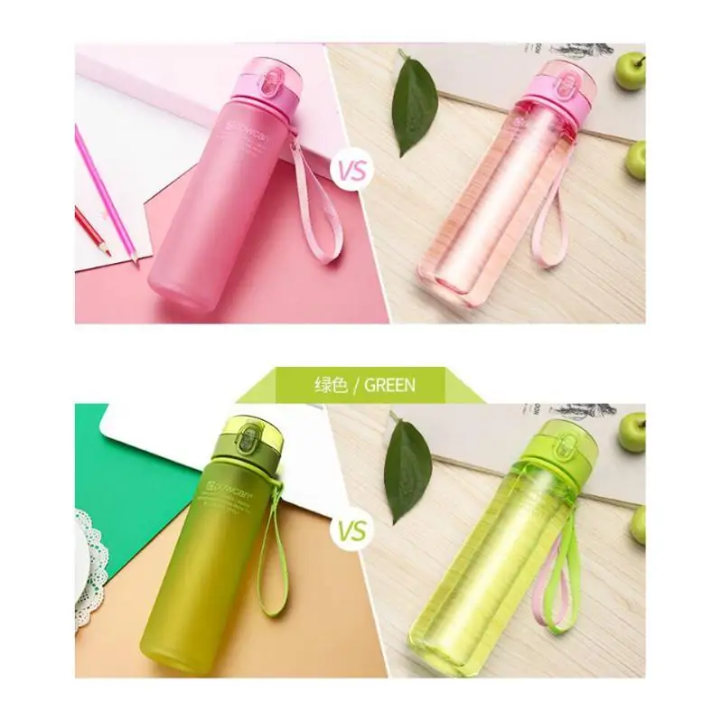 

Plastic cup PP material tea carrying adult women's simple drink bottle plus size student school trend