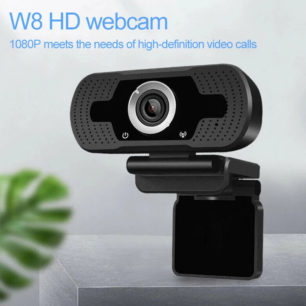 Веб камера HD 1080P с микрофоном для ПК ноутбука настольного Android TV USB веб обучения в