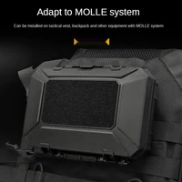 tactical shockproof safety case portable waterproof toolbox with foam camping outdoor storage box