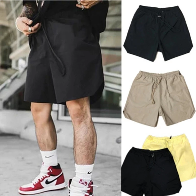

Hip Hop Streetwear Men Shorts Sweatpants Cotton Shorts Fitness Men Jogger Sweatpants Fashion Men Casual Cargo Pant Trousers Male