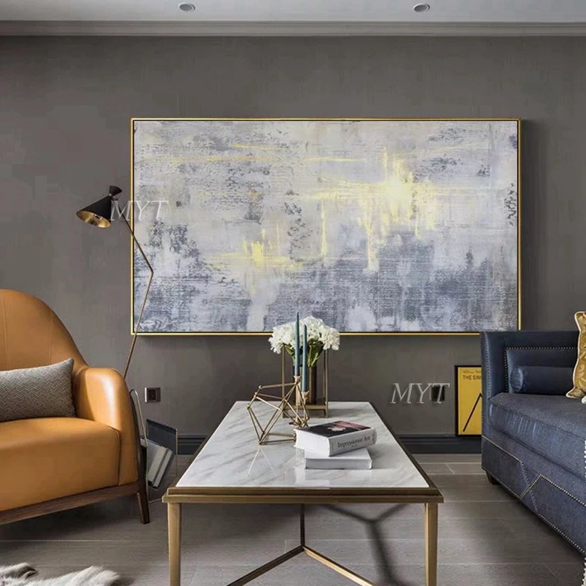 

Mountain Above The Cloud Abstract Oil Painting Wall Art Home Decor Picture Modern Painting On Canvas 100% Handpainted No Framed