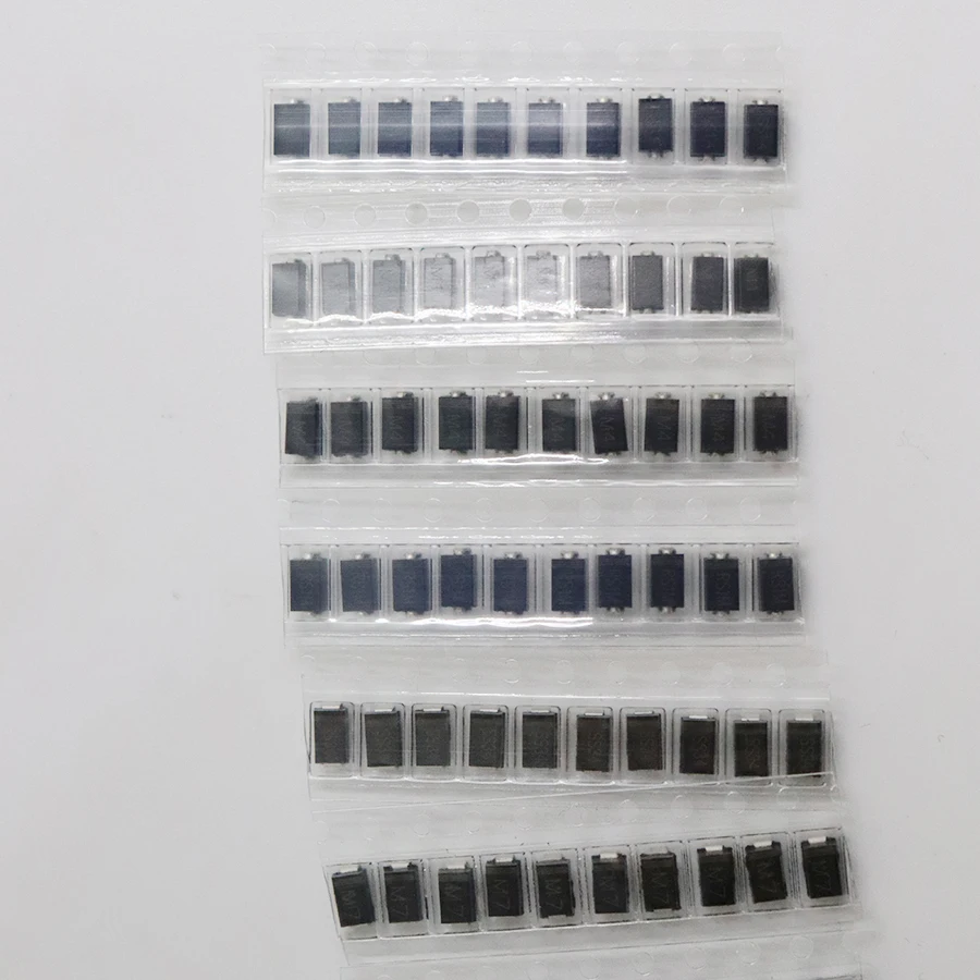 7 kinds*10pcs=70pcs/lot SMD diode package / M1 (1N4001) / M4 (1N4004) / M7 (1N4007)/ SS14 US1M RS1M SS34 KIT