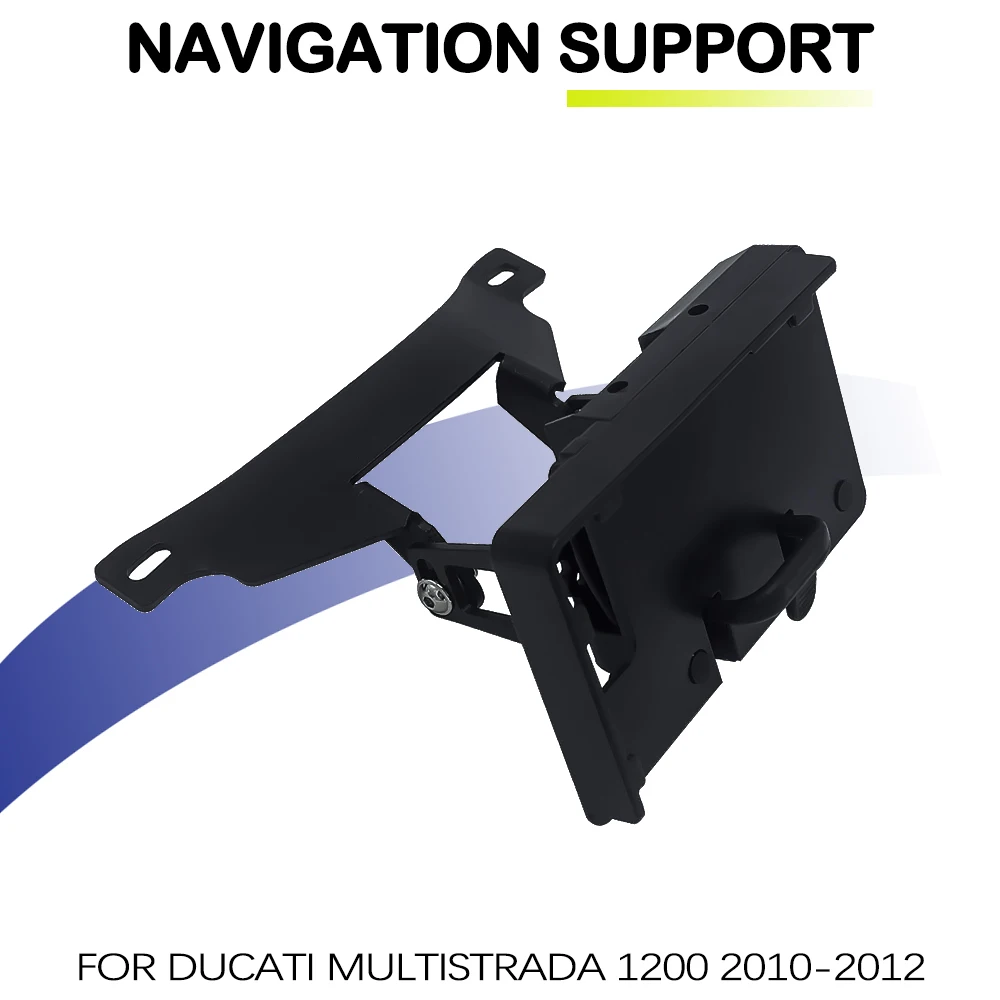 

Mobile Phone Navigation Bracket GPS Adapter Holder Navigation Support Phone Holder For Ducati Multistrada 1200 2010-2012