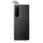 Силиконовый чехол ROSCO для Sony Xperia 1 III с бортиком вокруг модуля камер и защитой от прилипания чехла к смартфону