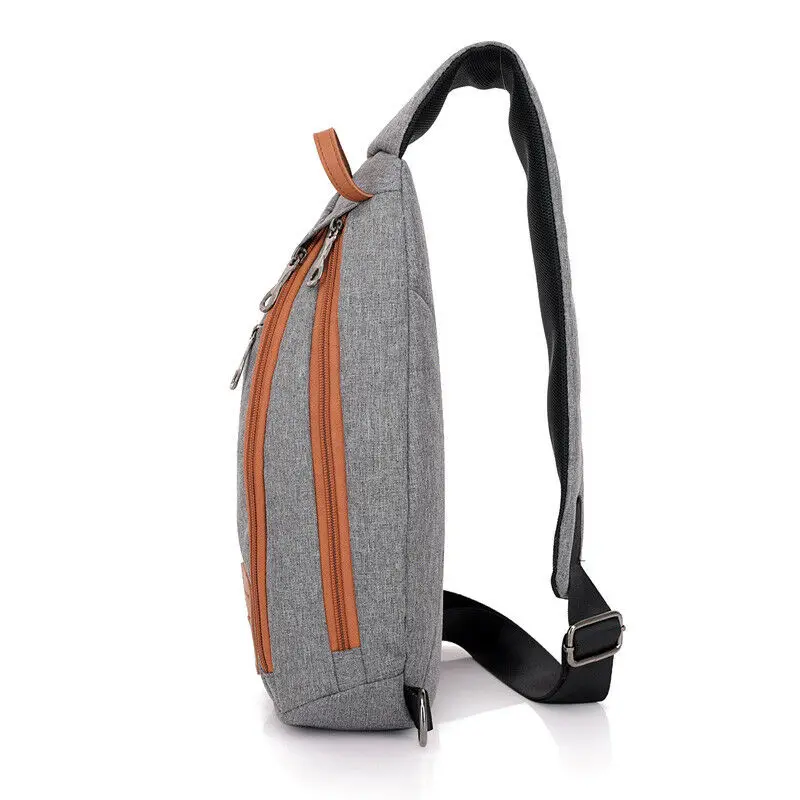 Мужская нагрудная сумка, вместительные сумки-слинги на ремне, многофункциональная сумка через плечо от AliExpress WW