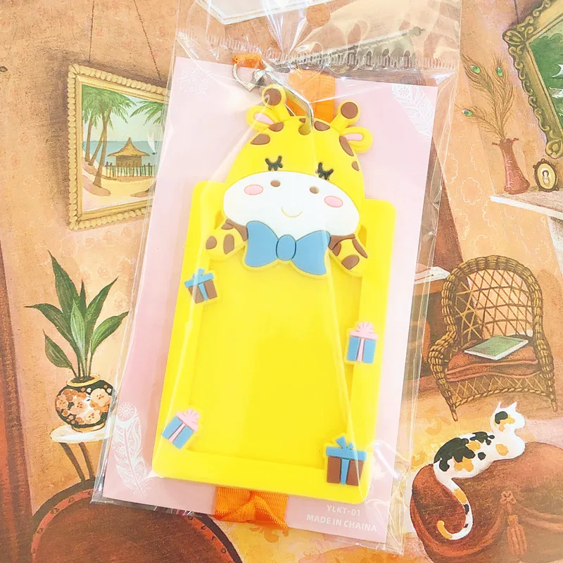 Милые панды обезьяны животные банк кредитницы держатели унисекс силиконовый